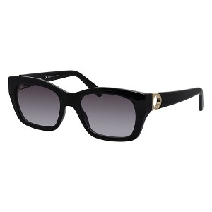 Salvatore Ferragamo SF 1012S 001 Womens Square Sunglasses Black 53mm - 1 of 3