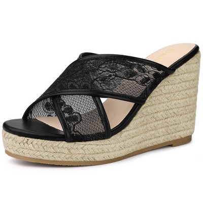 Wedge espadrille hot sale sandals target