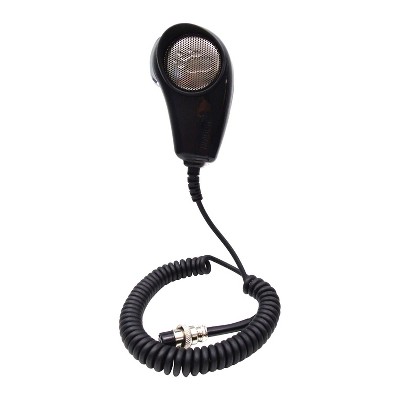 Uniden® 4-Pin Ergonomic-Grip Microphone Replacement for CB Radios, BC646 in Black