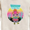 Boys' - LOL Surprise! - Neon Qt Road Trippin Graphic Long Sleeve Fleece Sweatshirt - 2 of 4