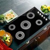 Cosmo COS-365ECC 36 in. Electric Ceramic Glass Cooktop with 5 Burners, Dual Zone Elements, Hot Surface Indicator Light and Control Knobs - 2 of 4