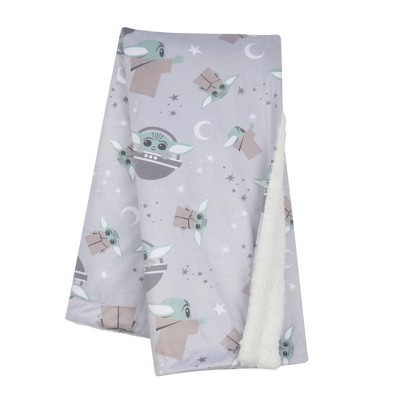 Lambs & Ivy Star Wars Cozy Friends The Child/Baby Yoda Baby Blanket