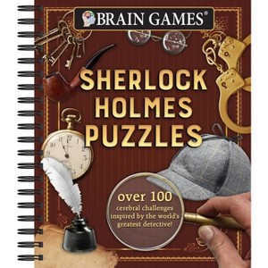 Brain Games - Sherlock Holmes Puzzles (#1) - by  Publications International Ltd & Brain Games (Spiral Bound) - 1 of 1