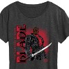 Women's - Marvel - Blade With Logo Short Sleeve Graphic T-Shirt - 2 of 4