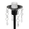 Creekwood Home 17.25" Contemporary Crystal Droplet Table Lamp - 3 of 4