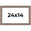 PosterPalooza | Ornate Gold Picture Frame - UV Acrylic, Backing Board, Hanging Hardware Included - 2 of 4