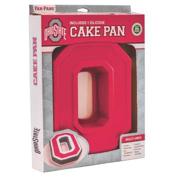 MasterPieces FanPans NCAA Ohio State Buckeyes Team Logo Silicone Cake Pan