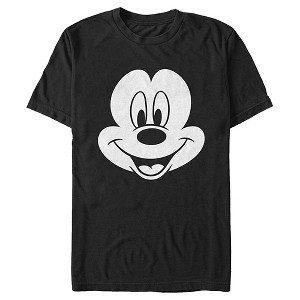 Men's Mickey & Friends Large Face T-Shirt - 1 of 4