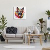 Stupell Industries German Shepherd Paint Splash Canvas Wall Art - 2 of 4