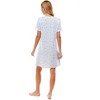 Emerson Road Womens Whisperluxe Rib Short Sleeve Sleepshirt - 4 of 4