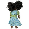 Doll Clothes Superstore Blue Flowers And Green Checks Compatible With 18 Inch Girl Like Our Generation American Girl My Life Dolls - 4 of 4