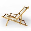 June Journal Simple Linear Geometric Shapes Sling Chair - Deny Designs: Hardwood Frame, Water & UV Resistant, No Assembly Required - 2 of 3