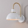 Mitzi Camille 1 - Light Sconce in  Aged Brass/White - 2 of 3