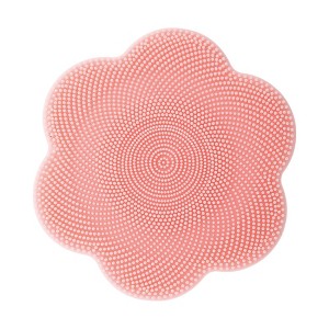Unique Bargains Silicone Facial Cleansing Brush with Suction Cup 3.54"x3.54"x1.18" 1 Pc - 1 of 4