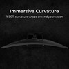 Deco Gear 34" Ultrawide Curved Gaming Monitor, 180Hz, 1ms, HDR, Adaptive Sync - 3 of 4