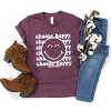 The Juniper Shop SmileyWorld Choose Happy Smiley Face Youth Short Sleeve Tee - 4 of 4