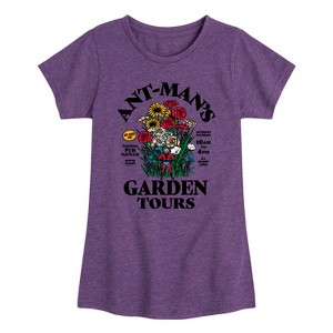 Girls' - Marvel - Antman Garden Tours Fitted Short Sleeve Graphic T-Shirt - 1 of 4