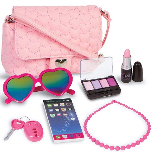 FAO Schwarz Glamour Purse Set Pretend Play Makeup Kit 