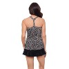 Aqua Green, Women's Y-Back Tankini - 3 of 3
