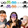 Big Dot of Happiness Hats Off Grad Glasses - 2025 Paper Card Stock Graduation Party Photo Booth Props Kit - 10 Count - 2 of 4
