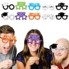 Big Dot of Happiness Hats Off Grad Glasses - 2025 Paper Card Stock Graduation Party Photo Booth Props Kit - 10 Count - image 2 of 4