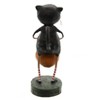 Lori Mitchell 5.25 In Fraidy Cat Pumpkin Treat Figurines - 2 of 3