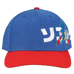 Sonic the Hedgehog Kanji Flatbill Snap Back Hat - 1 of 4