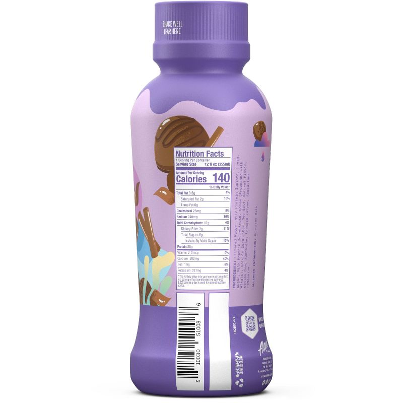 Alani Fit Shake Chocolate Protein Shake - 12 fl oz Bottle, 3 of 4