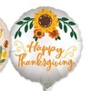LoonBalloon 4 Inch Thanksgiving Stick Value Pack Balloons (30 Pack) - Pre-Inflated - 2 of 2