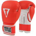 Title Boxing Pro Style 3.0 Hook and Loop Leather Training Gloves