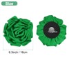 Unique Bargains Alloy Satin Fabric Big Rose Flower Dainty Brooches Pin 1 Pc - 3 of 4