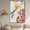 Art Remedy Bright Prism II Minimalist collage style wall art Framed - 2 of 4