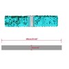 Allegra K Women's Stretchy Wide Waist Belts Interlock Buckles Shinny Sequins Decor Belts for Dresses 2 Pcs - 3 of 4