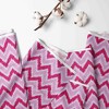 Bacati - MixNMatch Pink Zigzag Storage Box Small - 3 of 4