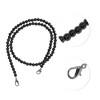 Unique Bargains Faux Pearl Handbag Strap Black 1 Pc - 3 of 4