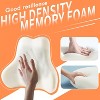 Coverado Leather Lumbar Support Pillow for Office Chair, Cars, Sofa with Detachable Memory Foam Back Support Pillow - 4 of 4