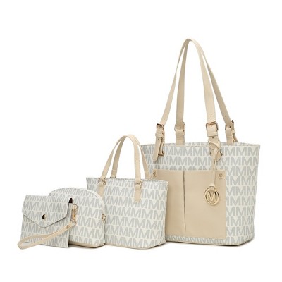 MKF Collection Havenly Women’s Tote Bag, Mini Tote Bag, Pouch and Wallet by Mia K
