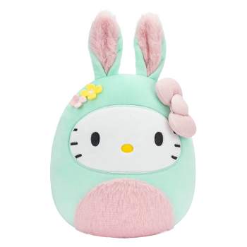Squishmallows 8" Sanrio Easter Hello Kitty in Bunny Suit Little Plush