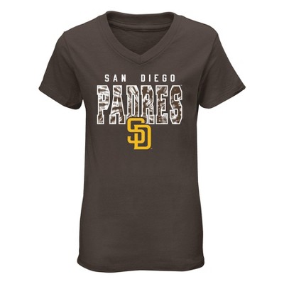 MLB San Diego Padres Men's Short Sleeve Bi-Blend T-Shirt - M