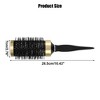 Unique Bargains Round Hair Brush Nano Thermal Ceramic Black 1.97" - 4 of 4