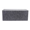 QPower 12 Inch Heavy-Duty Dual Sealed Carpet Covered Durable Car Audio Vehicle Subwoofer Enclosure Woofer Box, Charcoal Gray - 3 of 4
