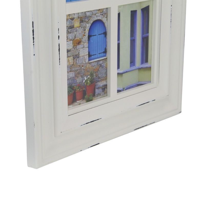 Northlight 35" Distressed Mullions Window Photo Collage Wall Frame for 4" x 6" Pictures, 3 of 7