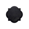 Wood Quatrefoil Wall Mirror White - Olivia & May: Baroque Iron Inlay, No Assembly Required - 3 of 4