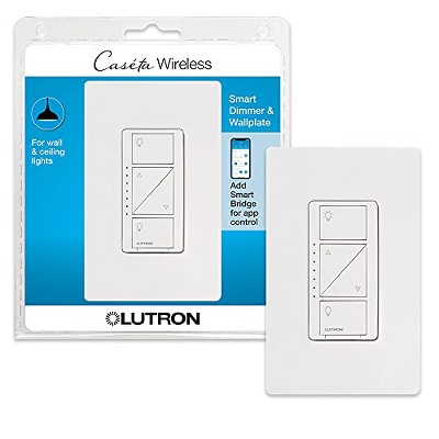 Lutron P-PKG1WS-WH Caseta Smart Switch