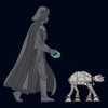 Girls Star Wars Darth Vader AT-AT Walking the Dog T Shirt - 2 of 4
