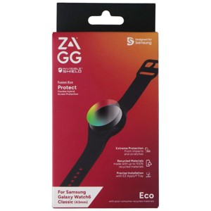 ZAGG InvisibleShield Fusion Eco Protect for Samsung Galaxy Watch6 Classic (43mm) - 1 of 2