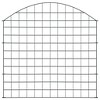 vidaXL Arched Garden Fence Set 30.5"x30.9" Green - 2 of 4