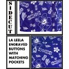 LA LEELA Mens Hawaiian Shirts Short Sleeve Button Down Shirt Floral Shirt Men Beach Casual Holiday Tropical Shirts for Men - 4 of 4