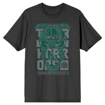 Dungeons & Dragons Tomb Of Horrors Men's Charcoal T-shirt