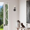 Livex Lighting Copenhagen 1 - Light Wall Light in  Black - 2 of 4